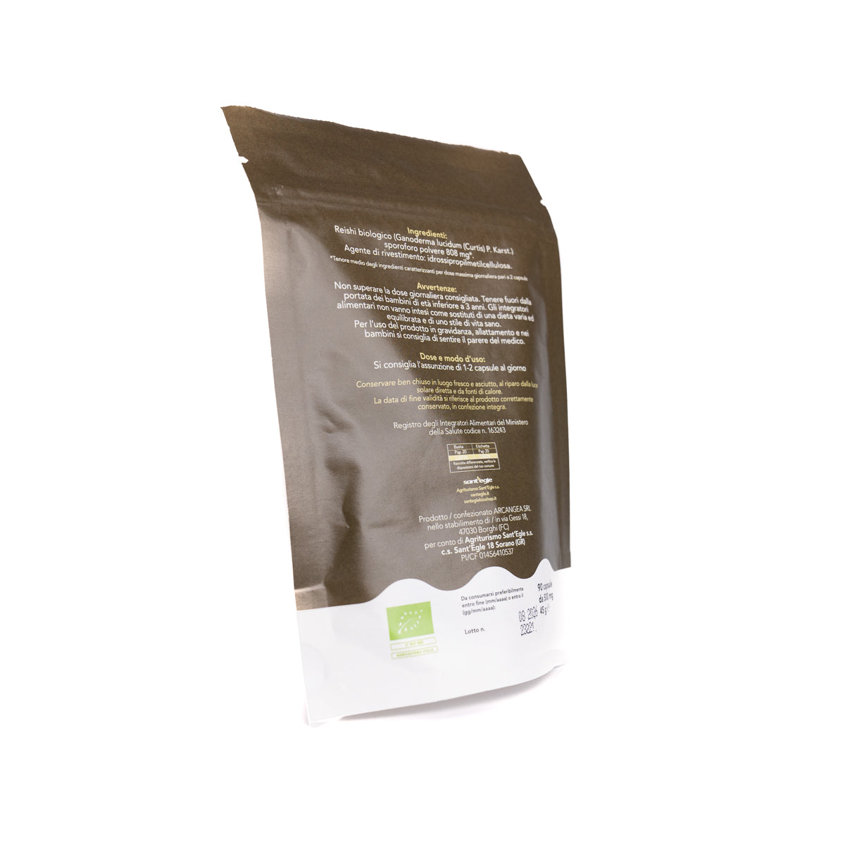 Reishi - Ganoderma Lucidum - Ling Zhi bio, 90 capsule