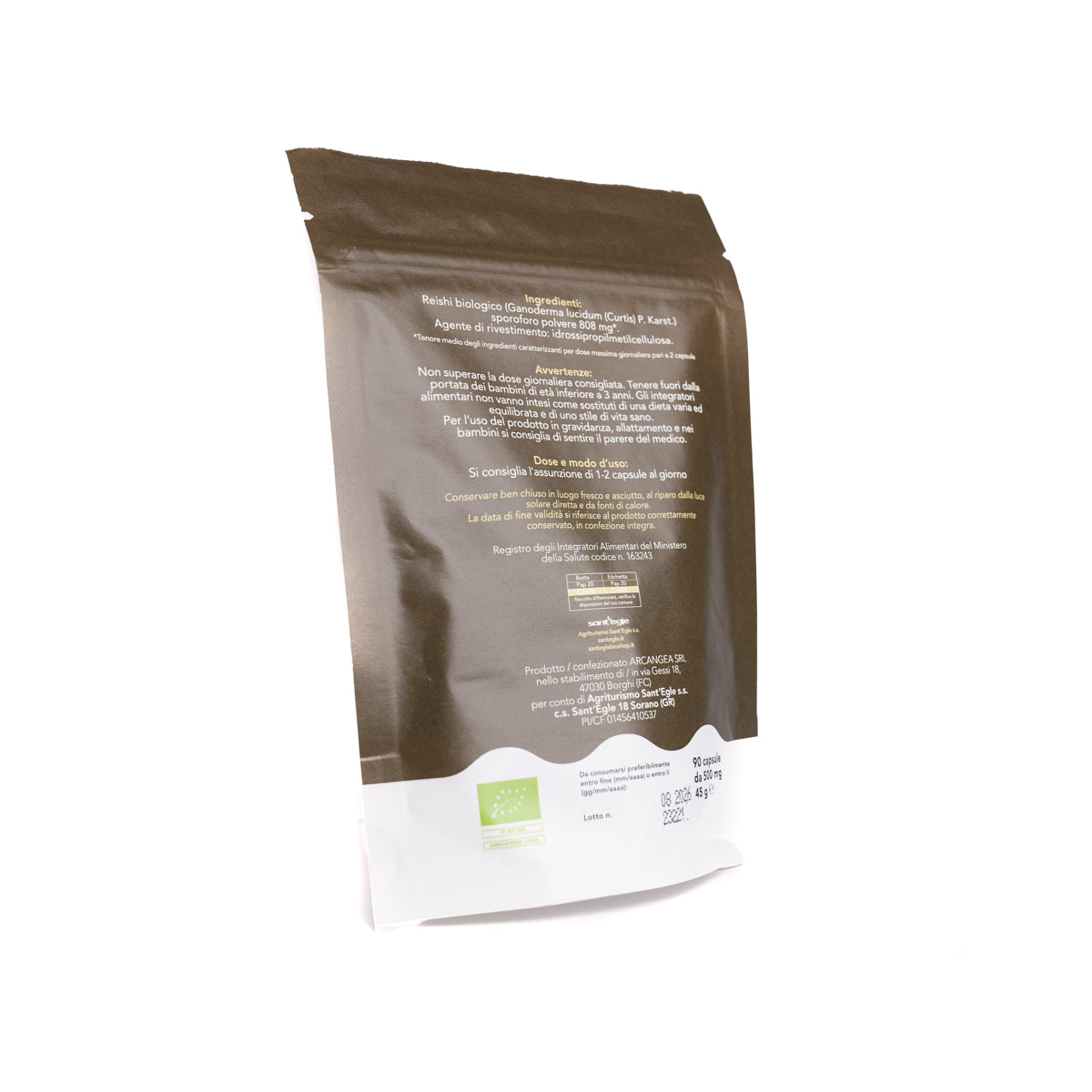Reishi - Ganoderma Lucidum - Ling Zhi bio, 90 capsule