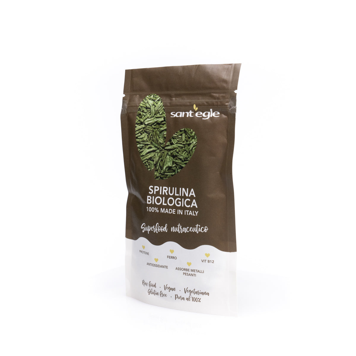 Crunchy Italian Organic Spirulina, 50g