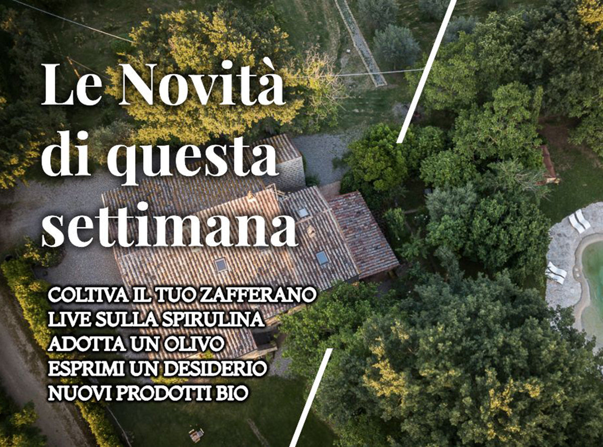 Live sulla Spirulina e Nuovi prodotti Maremmani