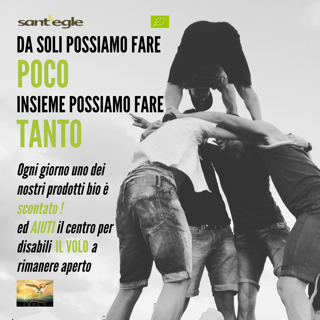 Da Soli possiamo fare POCO, Insieme possiamo fare TANTO
