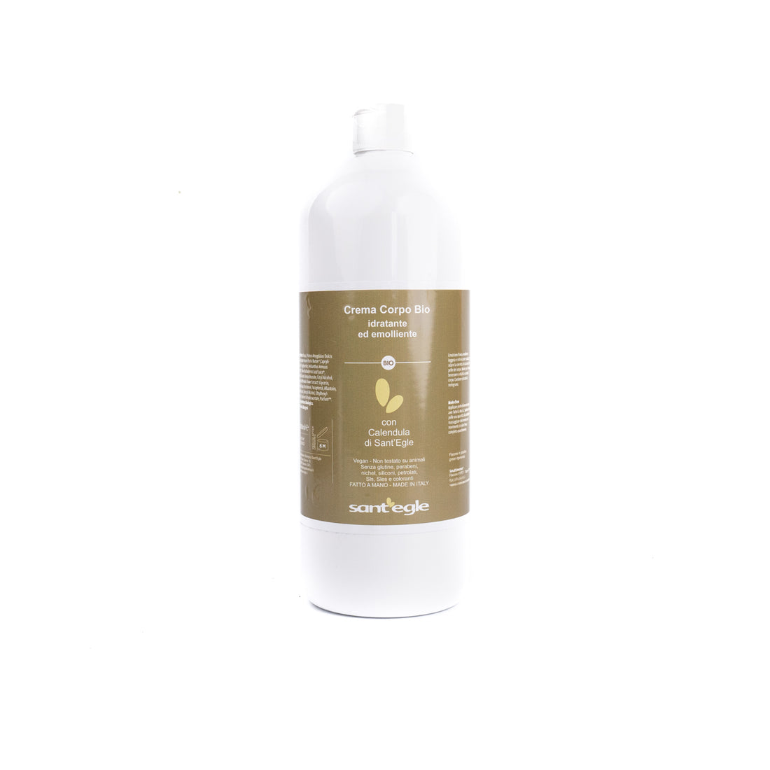 Crema idratante corpo biologica, 1lt