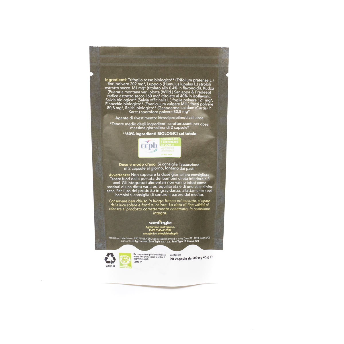 Menopausa Bio, 90 capsule