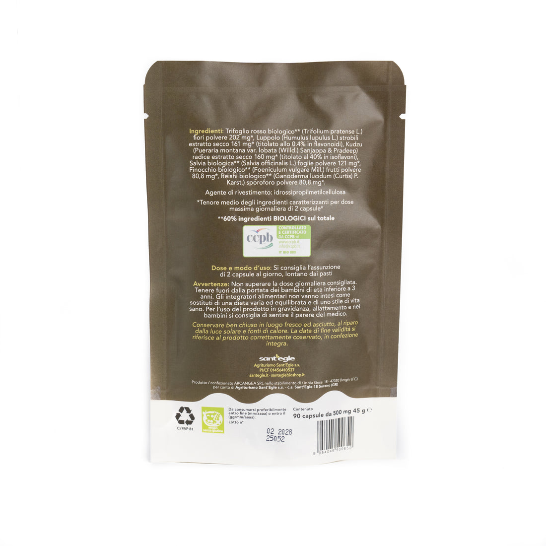 Menopausa Bio, 90 capsule