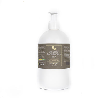 Organic Calendula oil infusion, cosmetic 