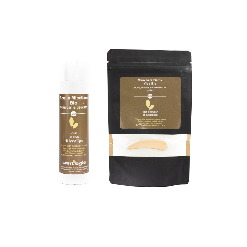 Organic facial cleansing 