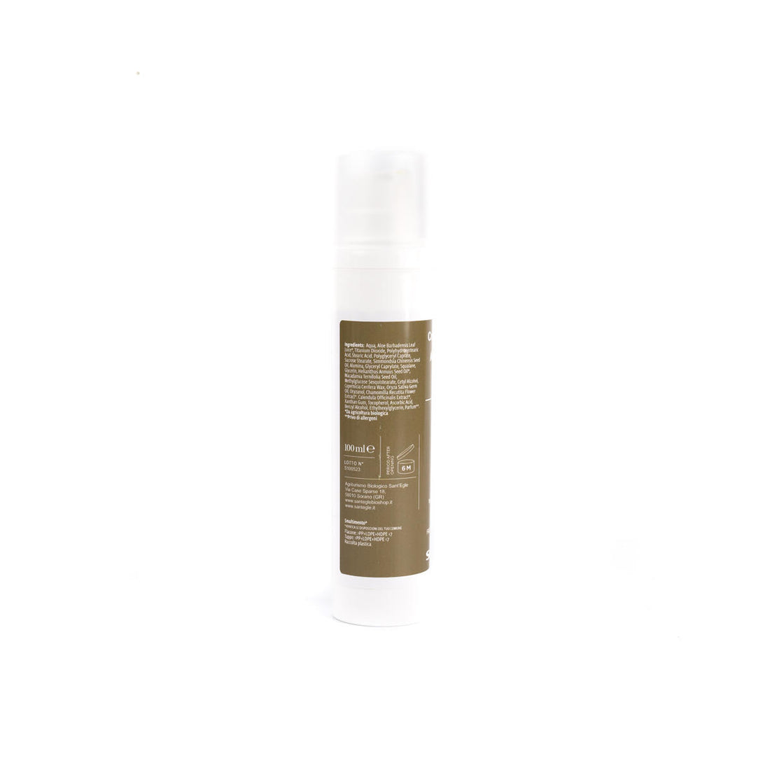 Crema protezione solare biologica
