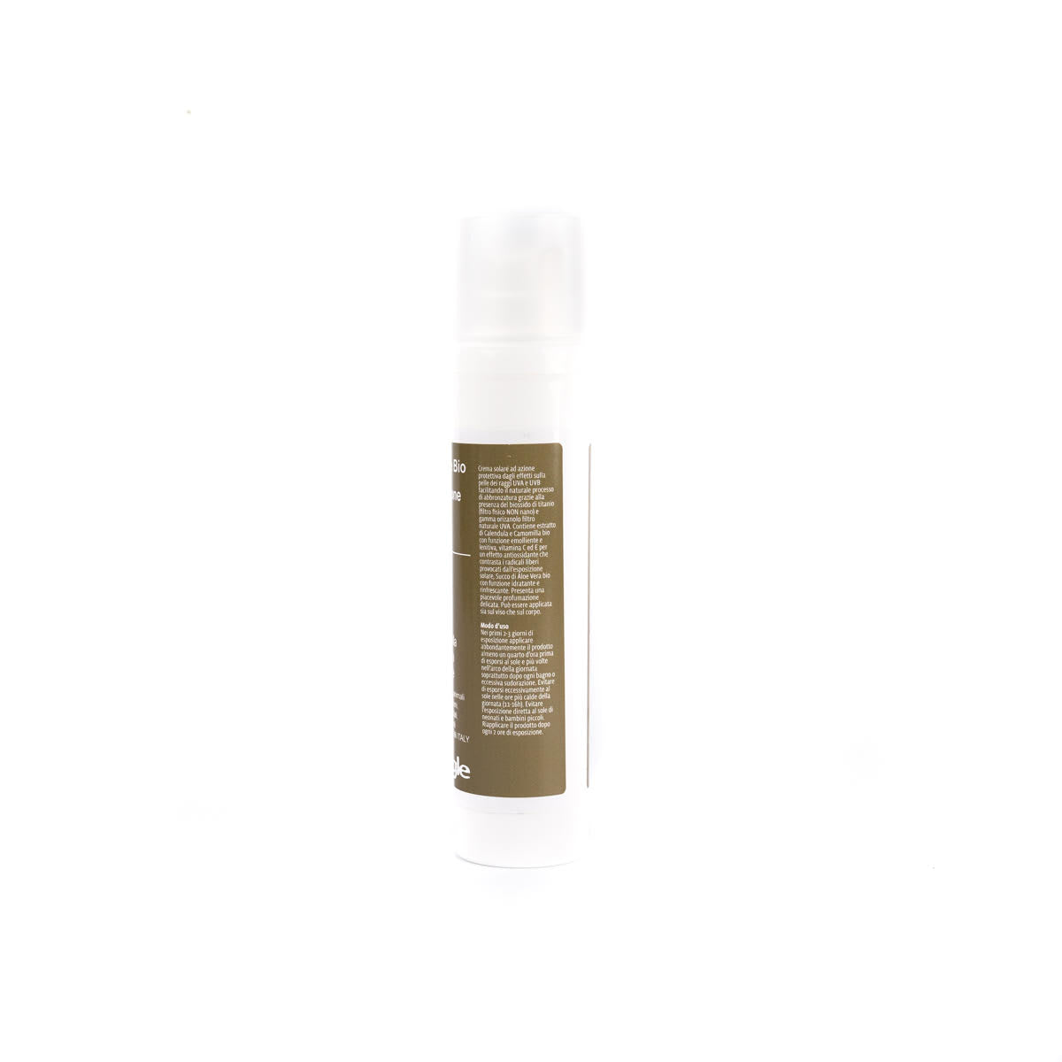 Crema protezione solare biologica