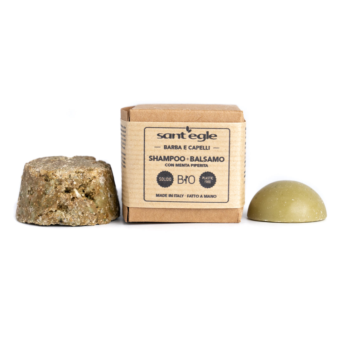 Barba e Baffi, lo Shampoo + Balsamo solido Biologico