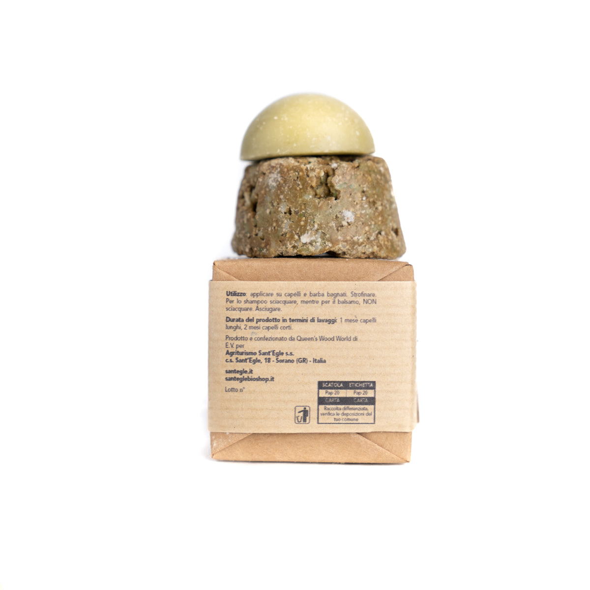 Barba e Baffi, lo Shampoo + Balsamo solido Biologico