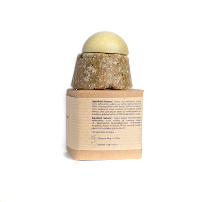 Barba e Baffi, lo Shampoo + Balsamo solido Biologico