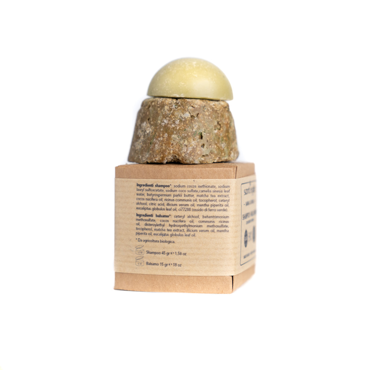 Barba e Baffi, lo Shampoo + Balsamo solido Biologico