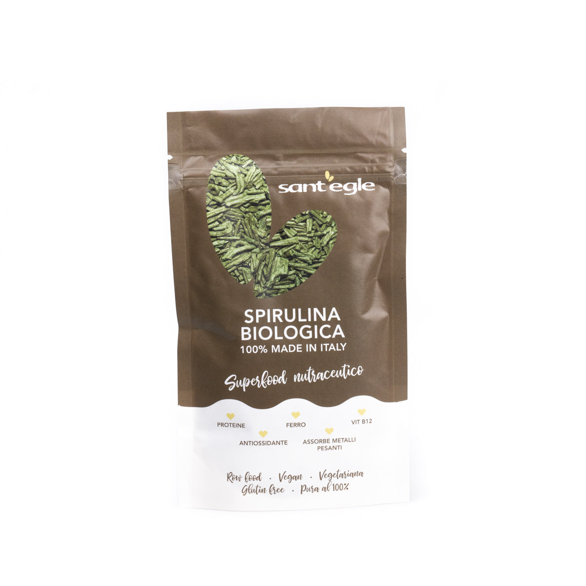 Spirulina Biologica Italiana Croccante, 500 gr