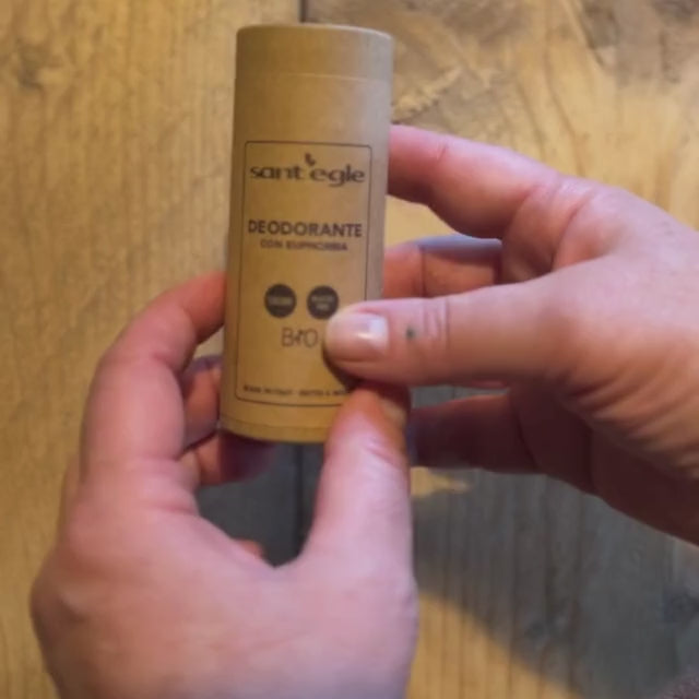 Deodorante solido biologico