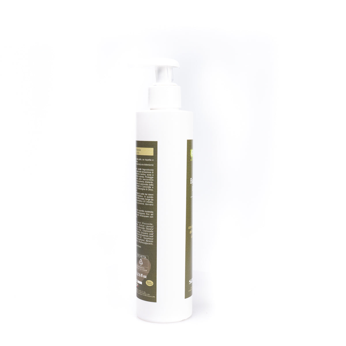 Shower bodywash, organic soap with E.V.O. oil, 200 ml