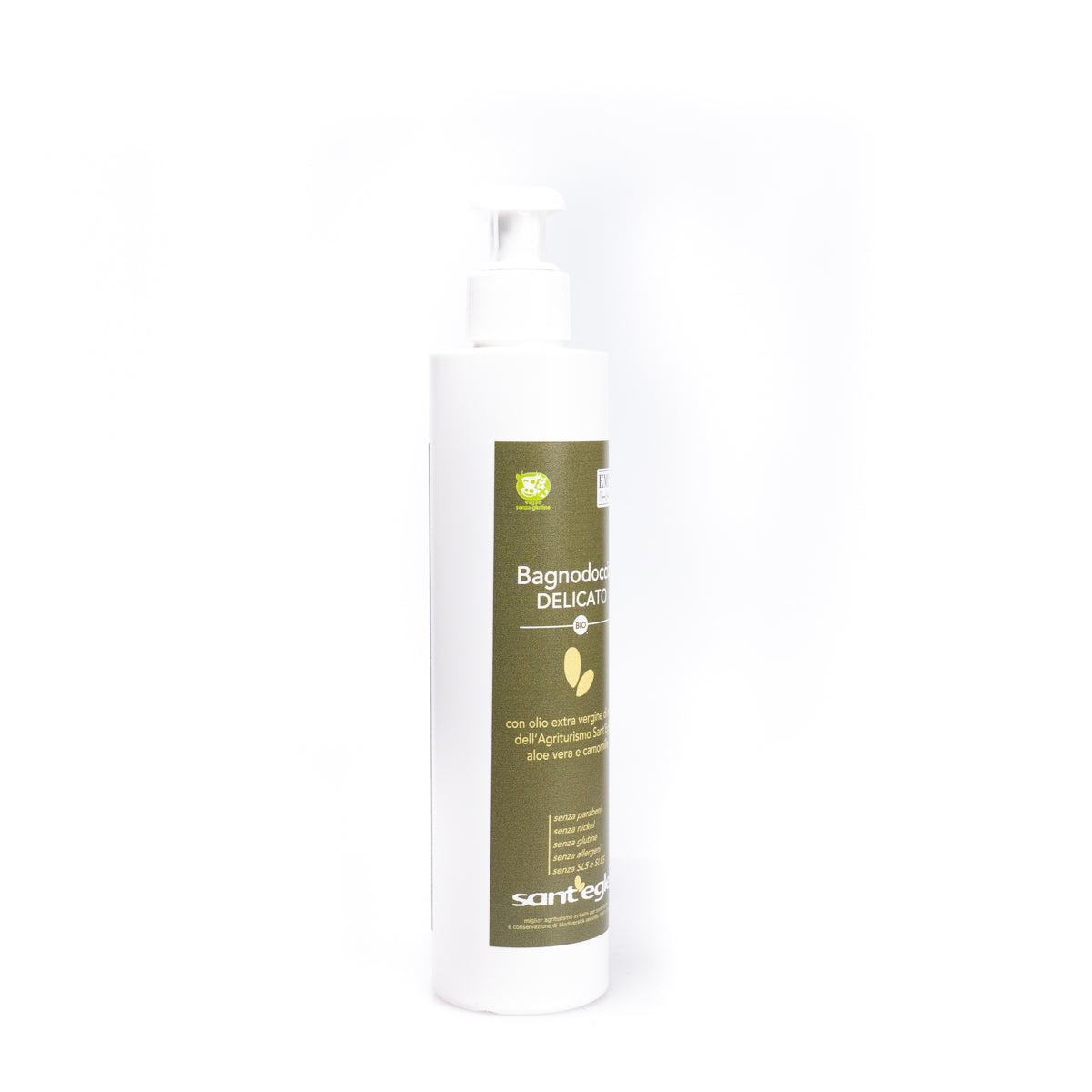 Shower bodywash, organic soap with E.V.O. oil, 200 ml