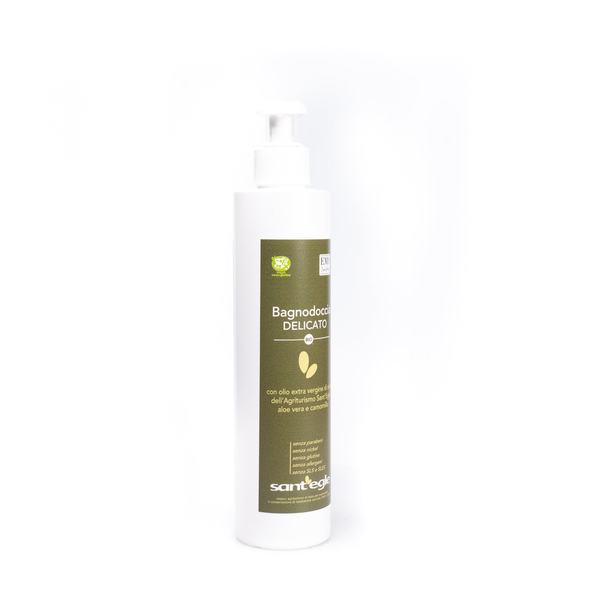 Shower bodywash, organic soap with E.V.O. oil, 200 ml