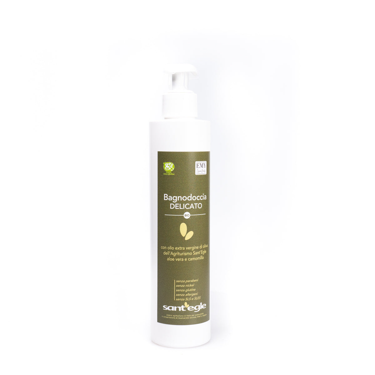 Shower bodywash, organic soap with E.V.O. oil, 200 ml
