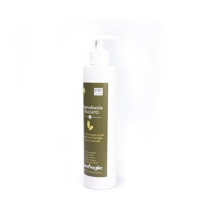 Shower bodywash, organic soap with E.V.O. oil, 200 ml