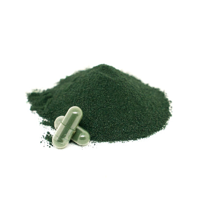 Spirulina biologica, 200 capsule da 500 mg