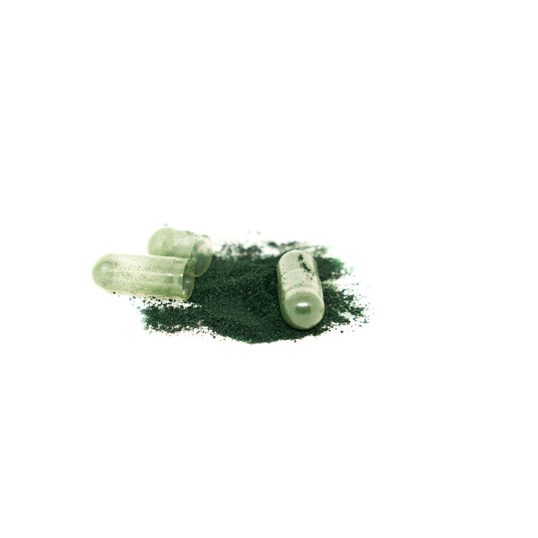 Spirulina biologica, 200 capsule da 500 mg