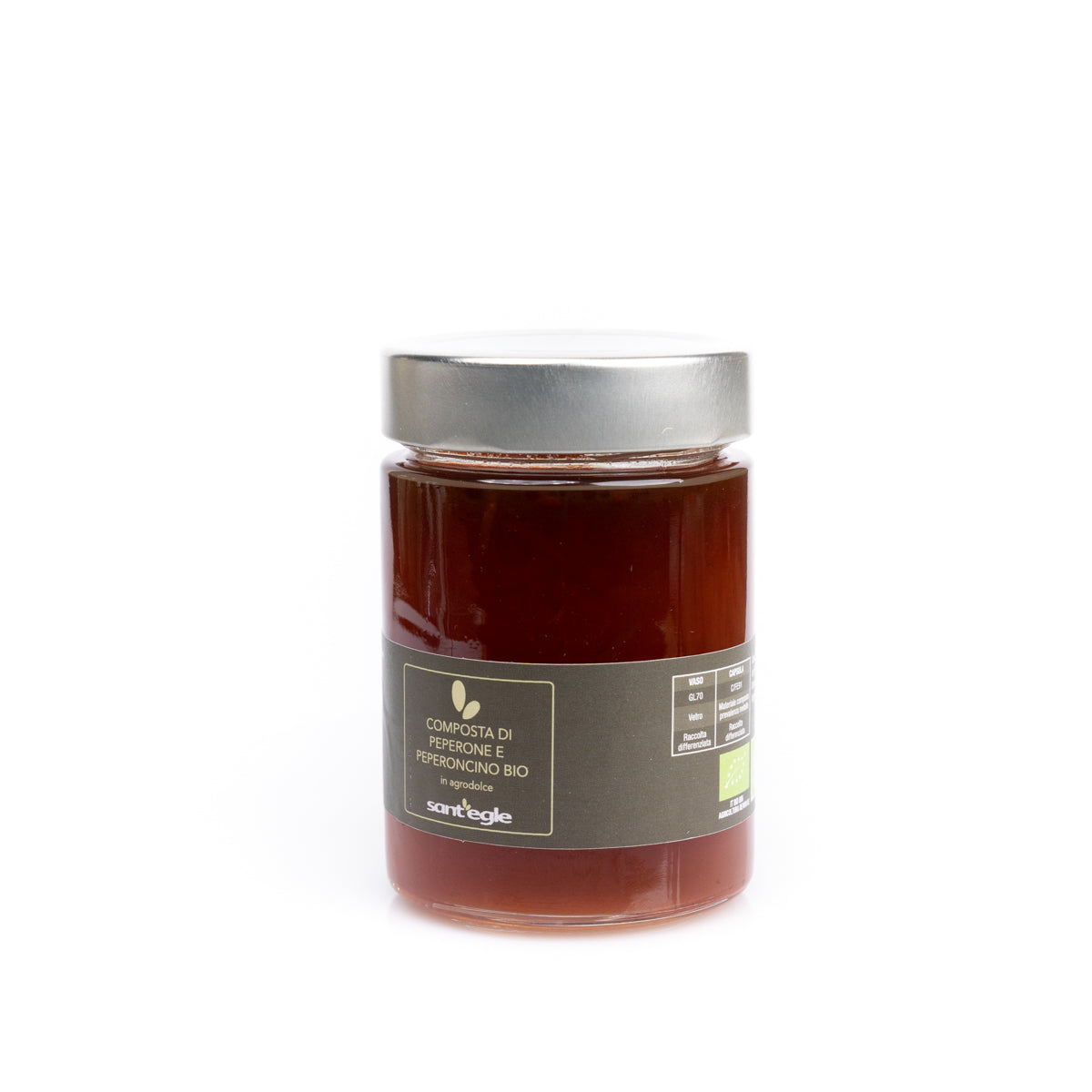 Composta Peperone e Peperoncino biologico