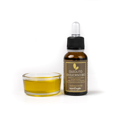 Oleolito di Elicriso Biologico, cosmetico